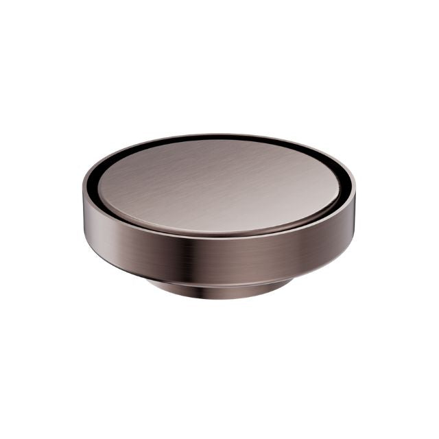 Nero 130mm Round Tile Insert Floor Waste 80mm Outlet Brushed Bronze