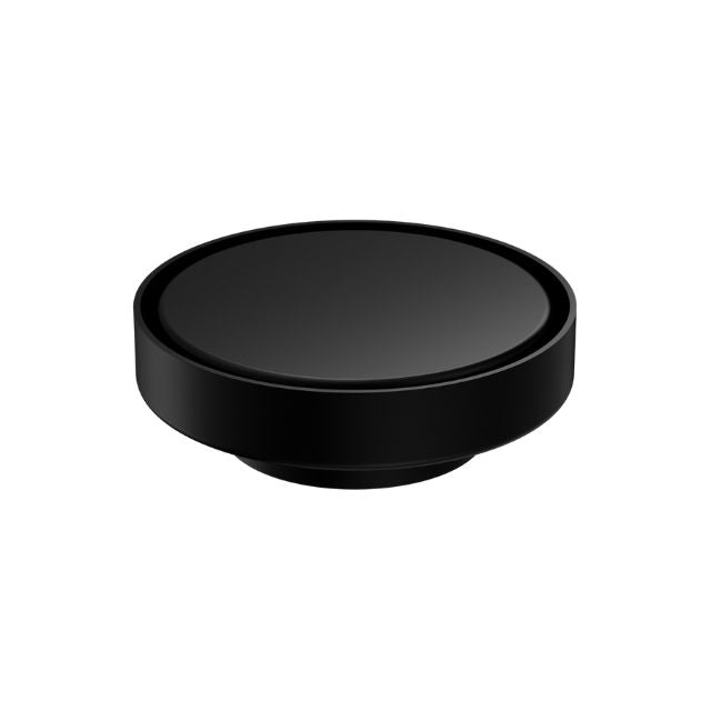 Nero 130mm Round Tile Insert Floor Waste 80mm Outlet Matte Black