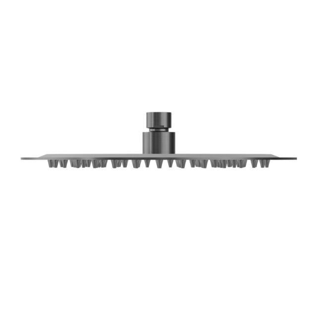 Nero 250mm Round Stainless Steel Shower Head Gun Metal