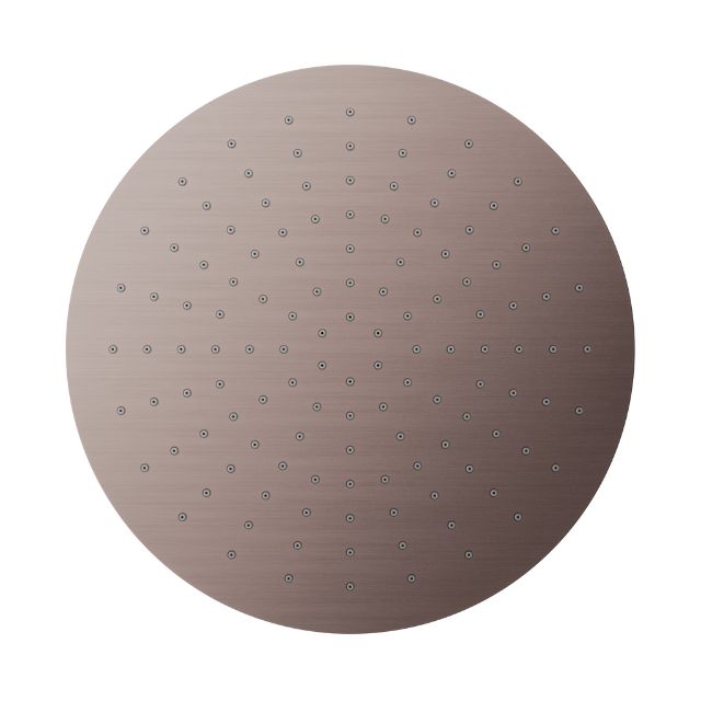 Nero 300mm Round Shower Head Brushed Bronze