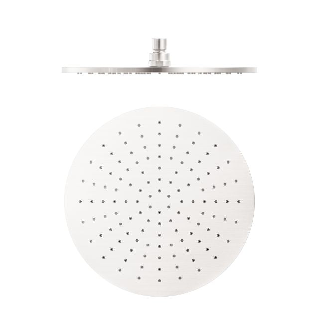 Nero 300mm Round Shower Head Brushed Nickel