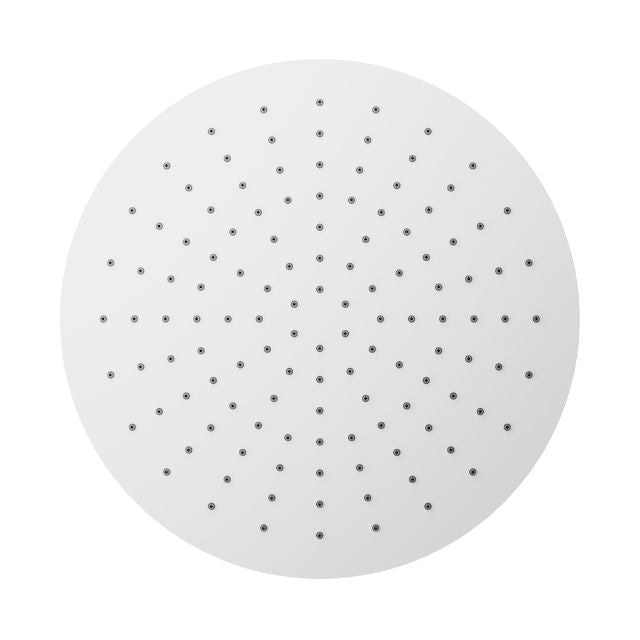 Nero 300mm Round Shower Head Matte White