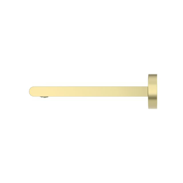 Nero Bianca Fixed Basin/Bath Spout Only 200mm Brushed Gold
