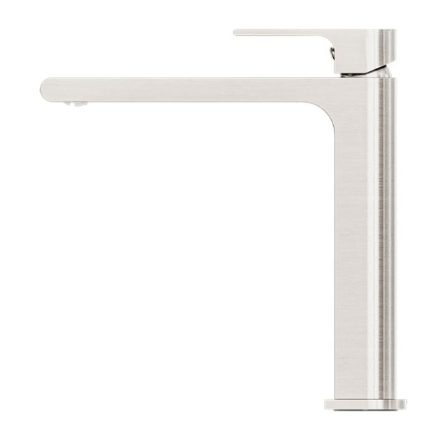 Nero Bianca Mid Tall Basin Mixer Brushed Nickel