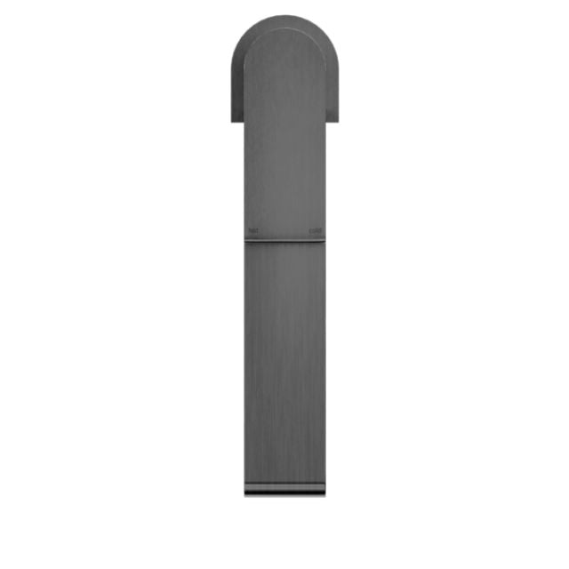 Nero Bianca Mid Tall Basin Mixer Gun Metal