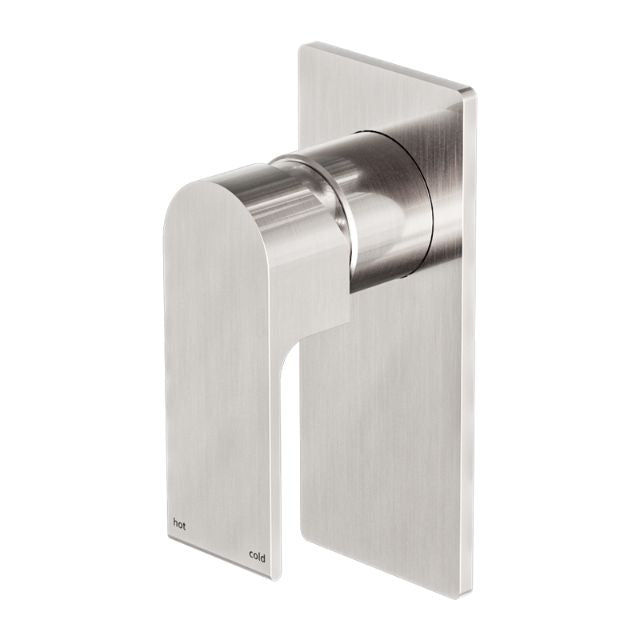 Nero Bianca Shower Mixer Brushed Nickel