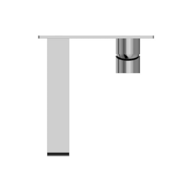 Nero Bianca Wall Basin/Bath Mixer 187mm Chrome