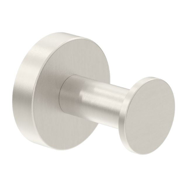 Nero Classic Robe Hook Brushed Nickel