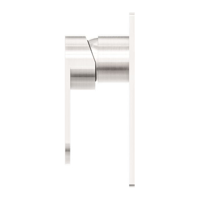 Nero Ecco Shower Mixer Brushed Nickel