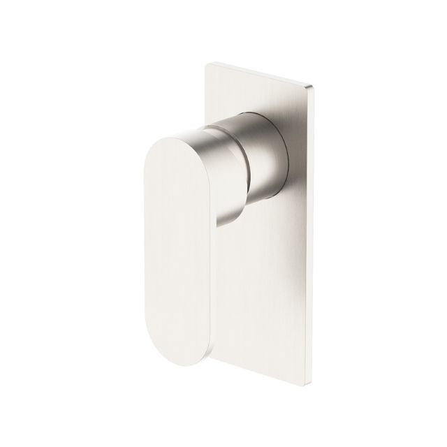 Nero Ecco Shower Mixer Brushed Nickel