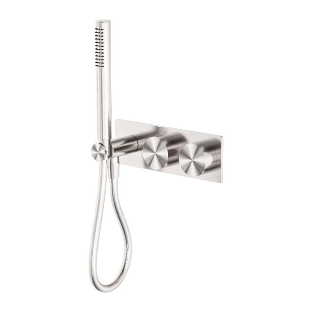 Nero Kara Progressive Shower System Brushed Nickel