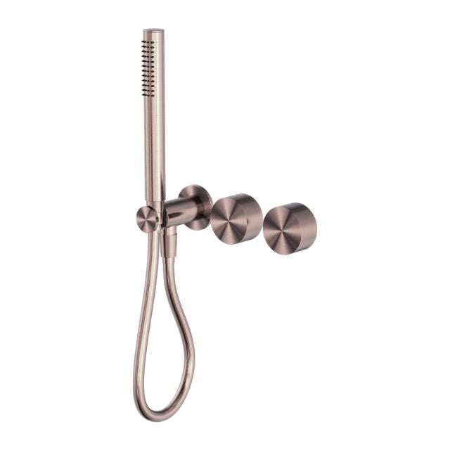 Nero Kara Progressive Shower System Separate Plate Brushed Bronze