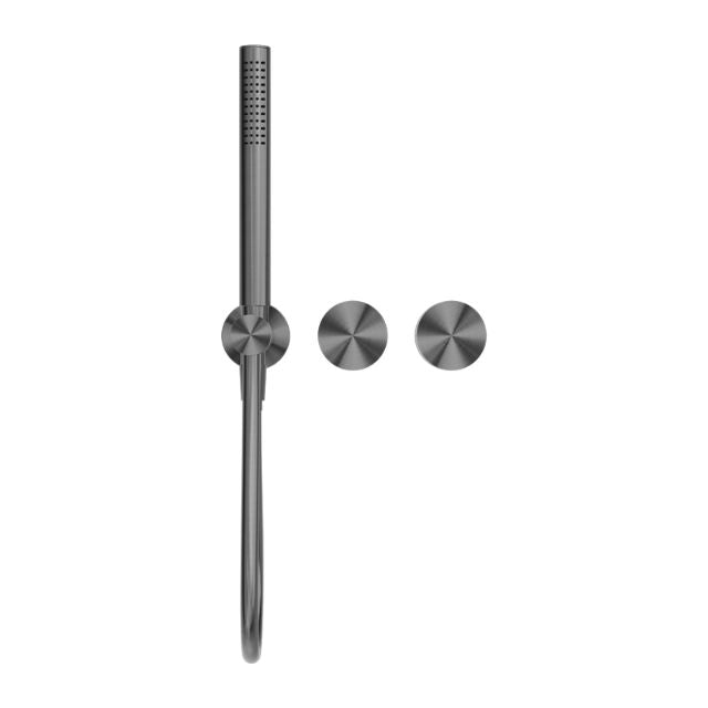 Nero Kara Progressive Shower System Separate Plate Gun Metal