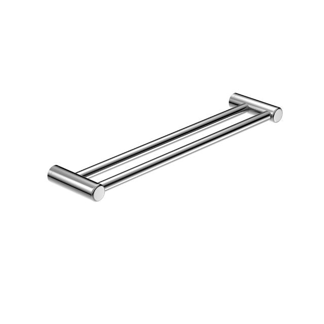 Nero Mecca Care 25mm Double Towel Grab Rail 600mm Chrome