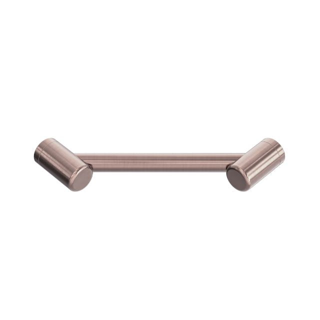 Nero Mecca Care 25mm Footrest Corner Grab Rail 215mm Brushed Bronze