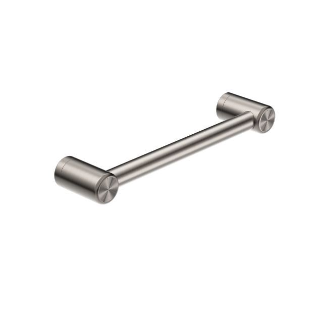 Nero Mecca Care 25mm Grab Rail 300mm Brushed Nickel