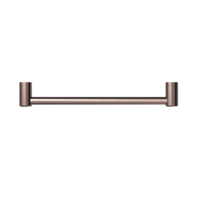 Nero Mecca Care 25mm Grab Rail 450mm Brushed Bronze