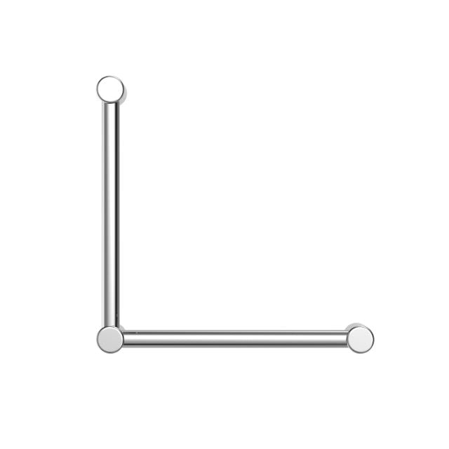 Nero Mecca Care 32mm Ambulant Toilet Grab Rail 90 Degree 450x450mm Chrome