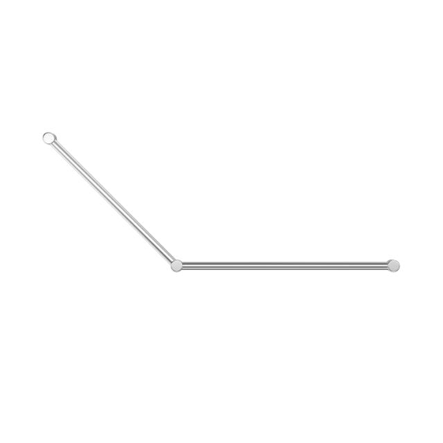 Nero Mecca Care 32mm DDA Grab Rail Set 45 Degree 750x900mm Chrome