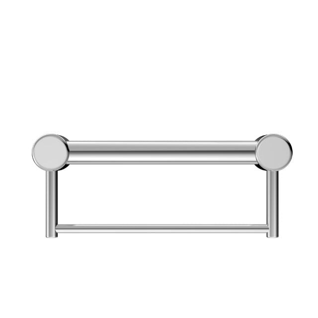Nero Mecca Care 32mm Grab Rail With Towel Holder 300mm Chrome