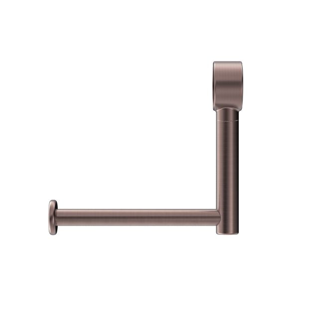 Nero Mecca Care Add On Toilet Roll Holder Brushed Bronze
