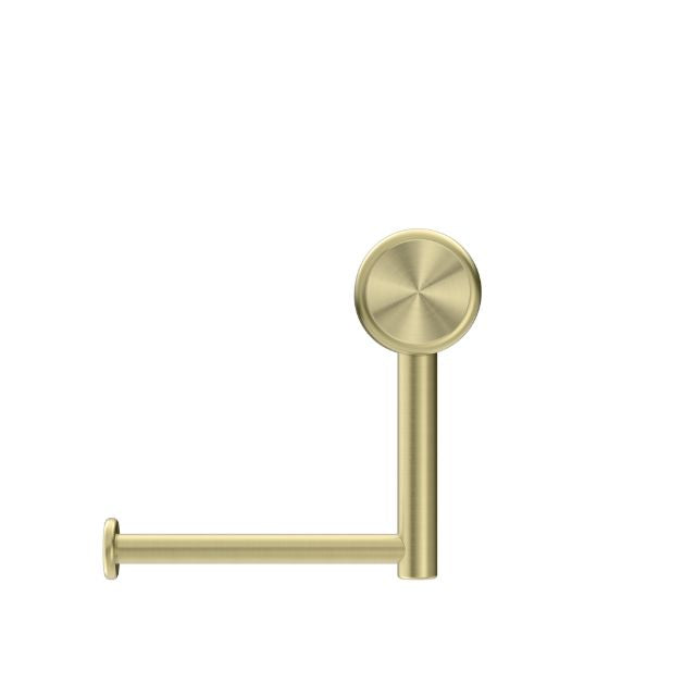 Nero Mecca Care Heavy Duty Toilet Roll Holder Brushed Gold