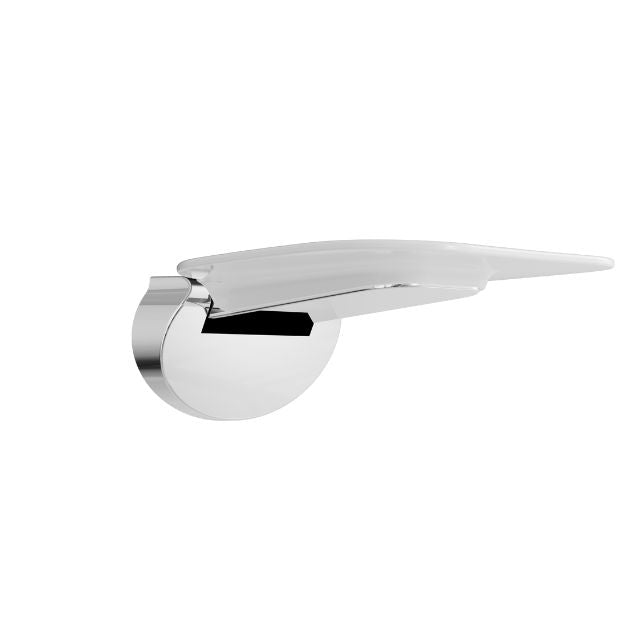 Nero Mecca Care Shower Seat 400x330mm Chrome