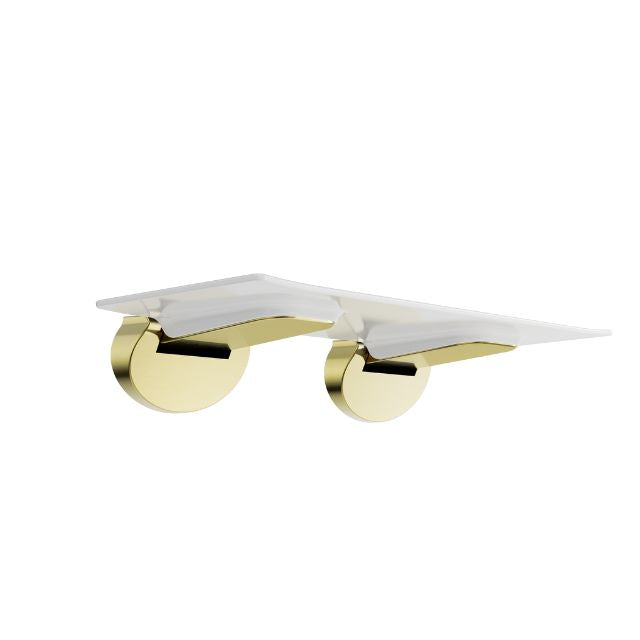 Nero Mecca Care Shower Seat 960x330mm Brushed Gold