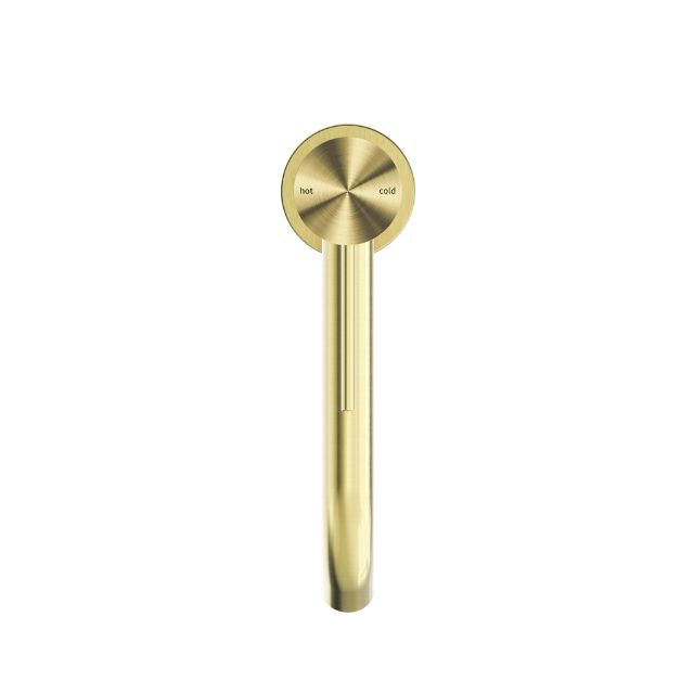 Nero Mecca Mid Tall Basin Mixer Brushed Gold
