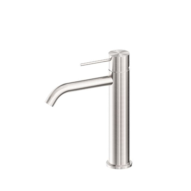 Nero Mecca Mid Tall Basin Mixer Brushed Nickel