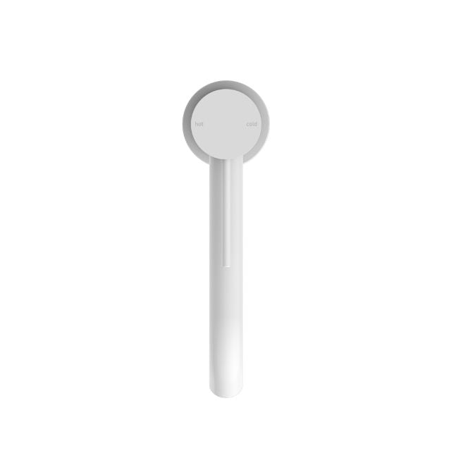 Nero Mecca Mid Tall Basin Mixer Matte White