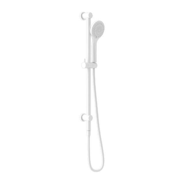 Nero Mecca Rail Shower With Air Shower Matte White