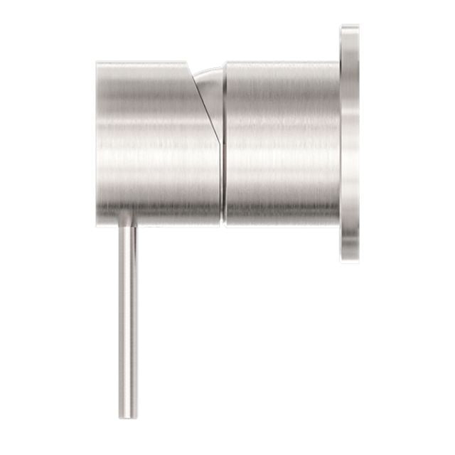 Nero Mecca Shower Mixer 60mm Plate Brushed Nickel