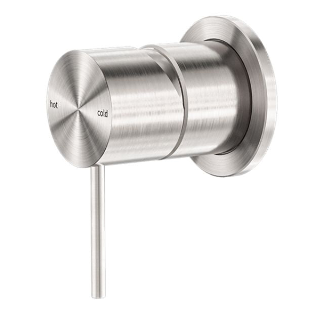 Nero Mecca Shower Mixer 60mm Plate Brushed Nickel