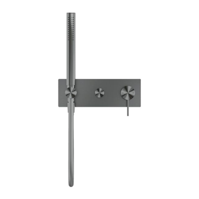 Nero Mecca Shower Mixer Divertor System Gun Metal