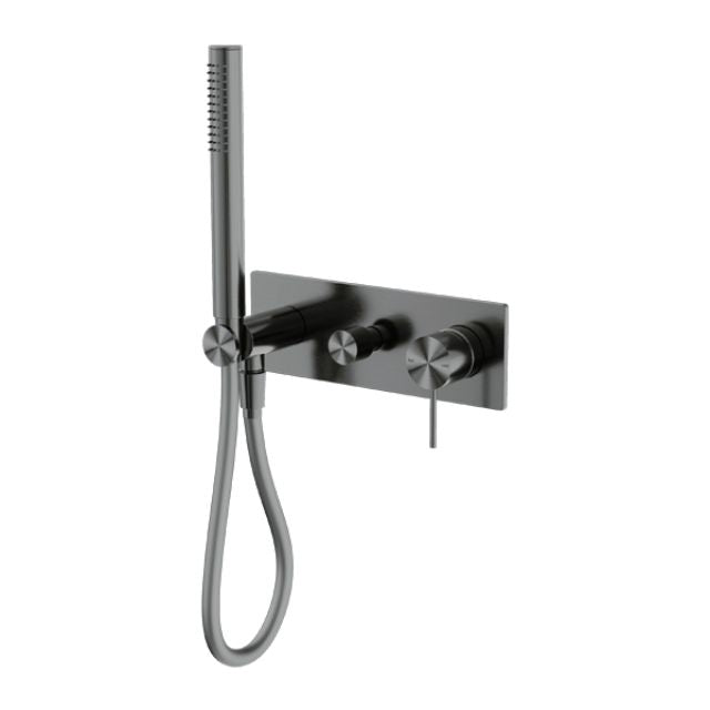 Nero Mecca Shower Mixer Divertor System Gun Metal