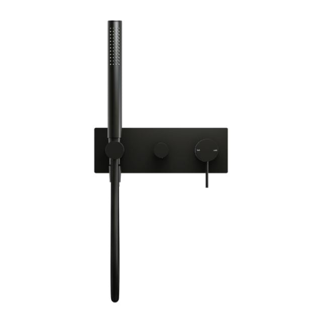 Nero Mecca Shower Mixer Divertor System Matte Black