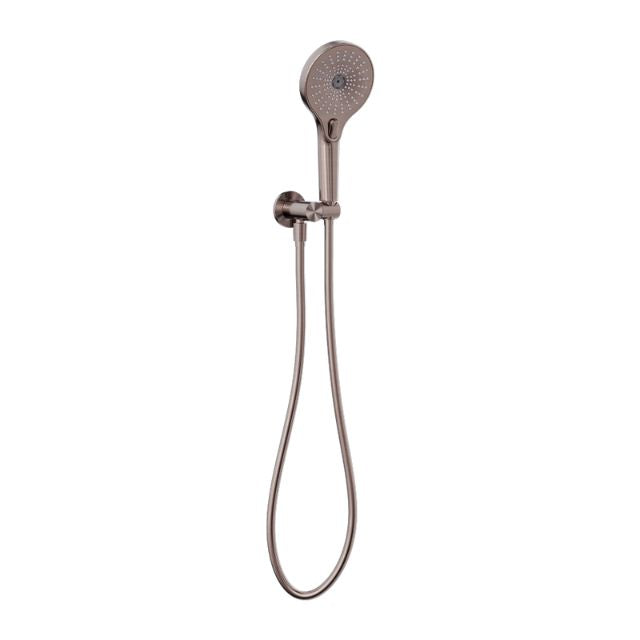 Nero Mecca Shower on Bracket Brushed Bronze