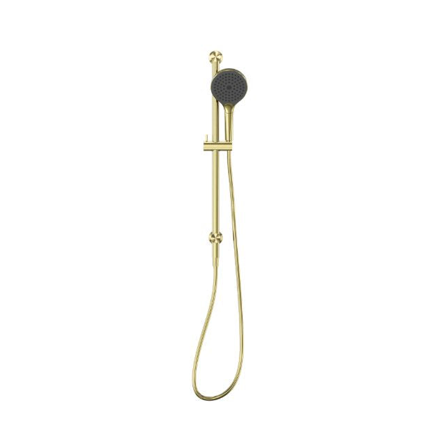 Nero Mecca Shower Rail With Air Shower II Brushed Gold