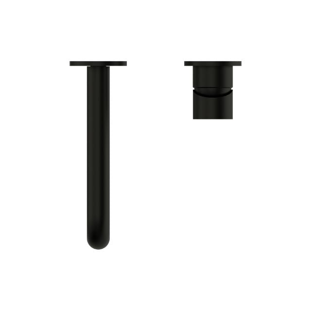 Buy Mixer Separate Backplate - Nero Mecca Wall Basin Mixer Sep BP 120mm Spout Matte Black - NR221910C120MB - The Blue Space