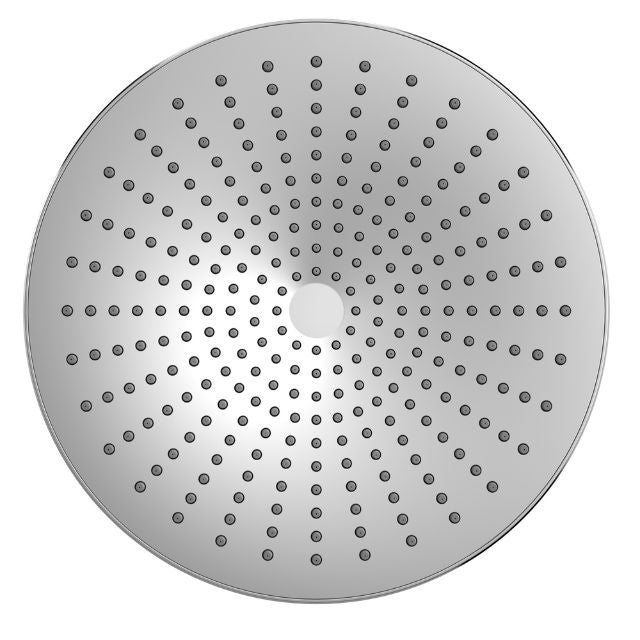Nero Opal 250mm Shower Head Chrome