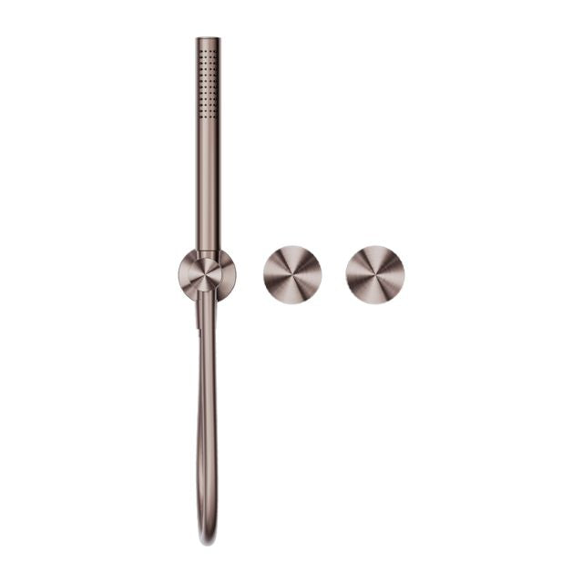 Nero Opal Progressive Shower System Separate Plate Brushed Bronze