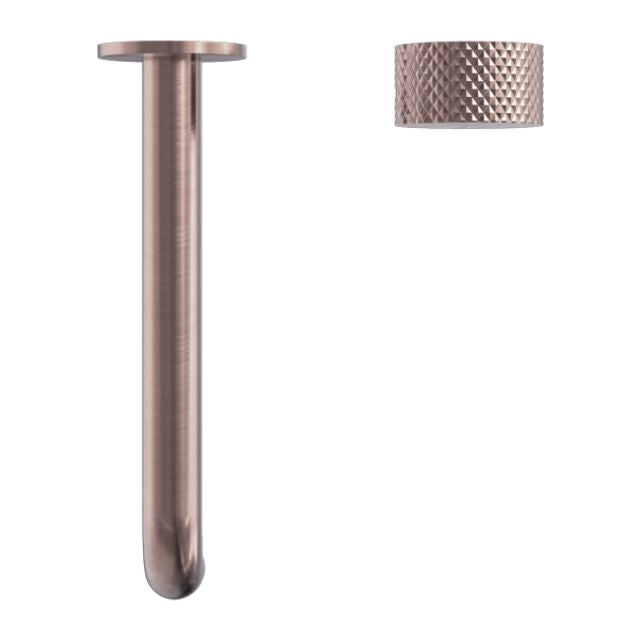 Nero Opal Progressive Wall Basin/Bath Set 185mm Brushed Bronze