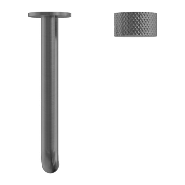 Nero Opal Progressive Wall Basin/Bath Set 230mm Graphite