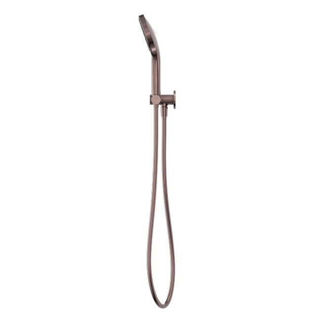 Nero Opal Shower On Bracket With Air Shower II Brushed Bronze