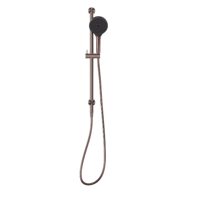 Nero Opal Shower Rail With Air Shower II Brushed Bronze
