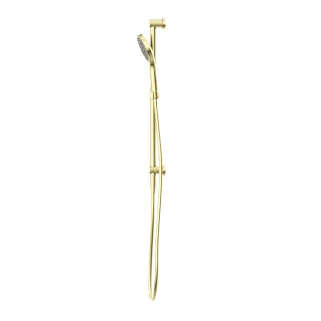 Nero Opal Shower Rail With Air Shower II Brushed Gold