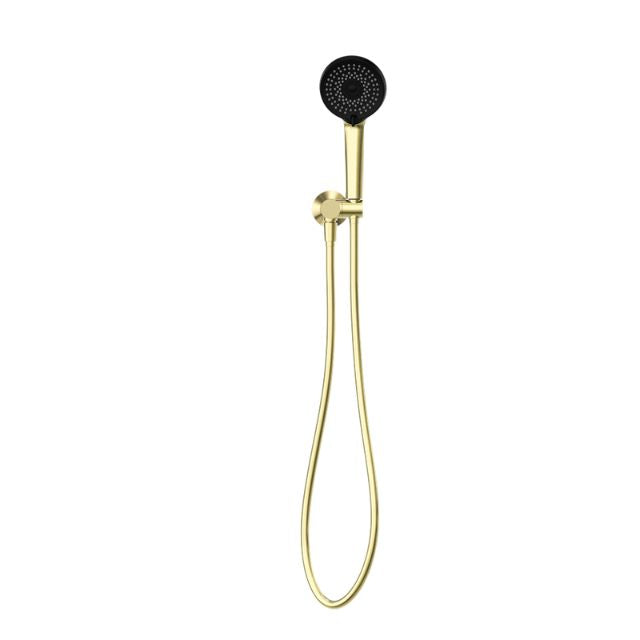 Nero Project Round Shower on Bracket 4 Star Rating Brushed Gold