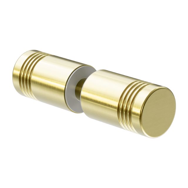 Nero Round Shower Knob Brushed Gold