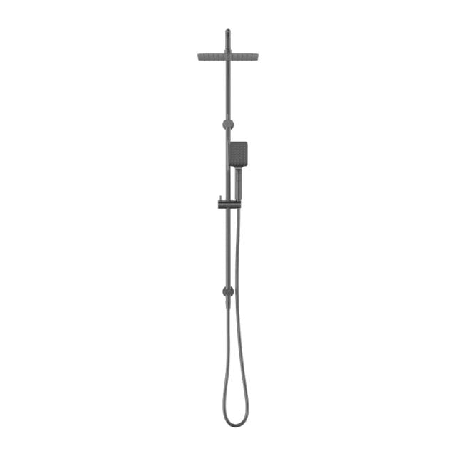 Nero Square Project Twin Shower Gunmetal
